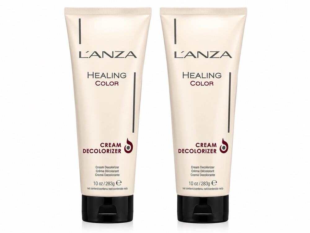 L’ANZA Healing Color Cream Decolorizer 10 oz 283g Duo 2 Pack Professional